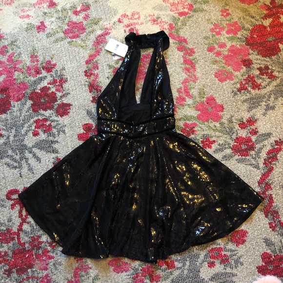 NWT Free People Sequined Dress - Picture 4 of 5